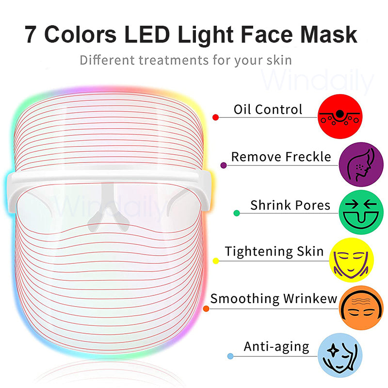 LED-Light Therapy Facial Mask