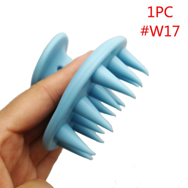 Manual Head Scalp Care Massage Shampoo Hair Comb Slimming Cleaning Brush Shower Bath Exfoliate Remove Dandruff Promote Hair Grow