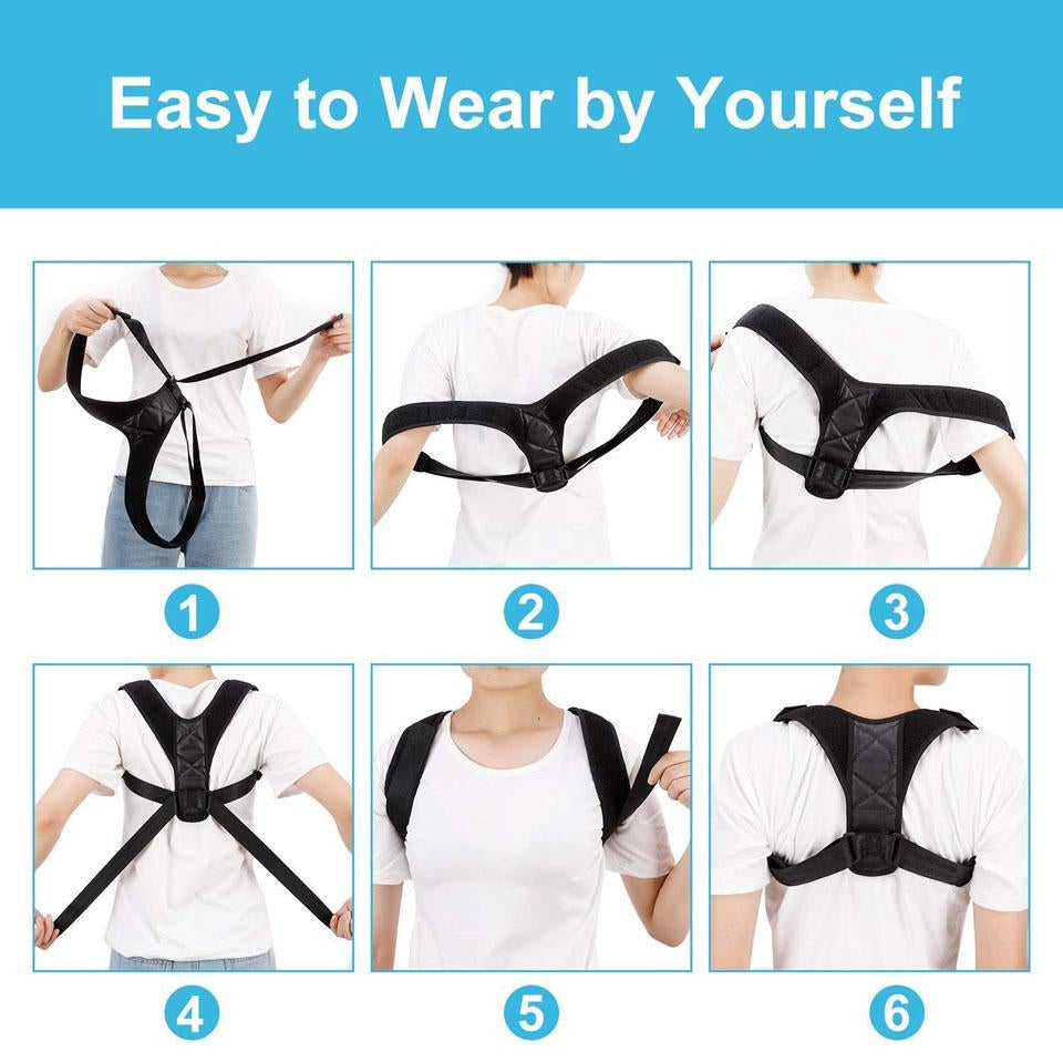 Adjustable Medical Back Posture Corrector Belt